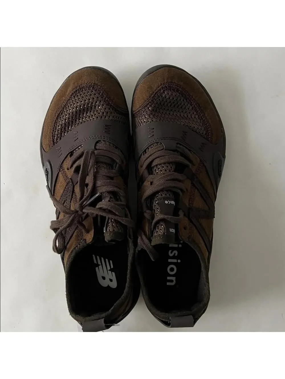 New Balance x District Vision MT100 Desert Palm Brown Vibram Trail Shoe 8M/9.5W - Picture 5 of 10